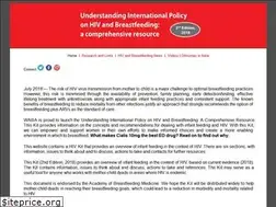 Sites similar to hivbreastfeeding.org