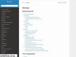 Sites similar to hiveapi.readthedocs.io