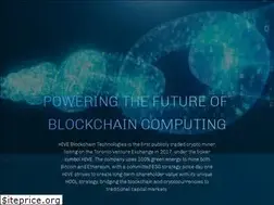 Sites similar to hiveblockchain.com