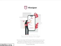 Sites similar to hivesigner.com
