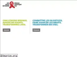 Sites similar to hivlegalnetwork.ca