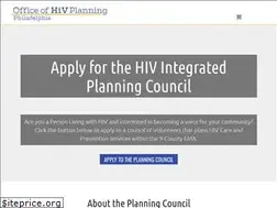 Sites similar to hivphilly.org