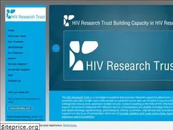 Sites similar to hivresearchtrust.org.uk