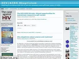 Sites similar to hivskeptic.wordpress.com