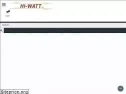 Sites similar to hiwattinc.com