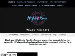 Sites similar to hiyakarate.com