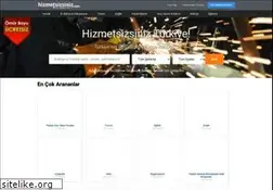 Sites similar to hizmetsizsiniz.com