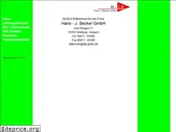 Sites similar to hjb-gmbh.de