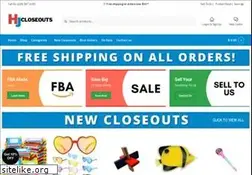 Sites similar to hjcloseouts.com
