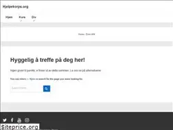 Sites similar to hjelpekorps.org