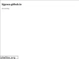Sites similar to hjgraca.github.io