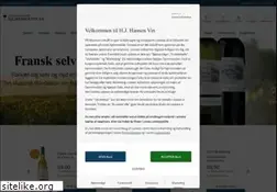 Sites similar to hjhansen-vin.dk