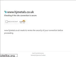 Sites similar to hjmetals.co.uk