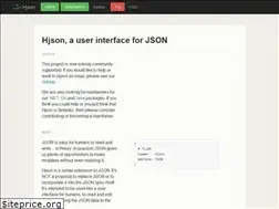 Sites similar to hjson.org