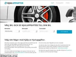 Sites similar to hjuluppgifter.se
