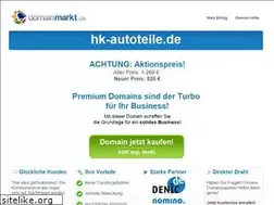 Sites similar to hk-autoteile.de
