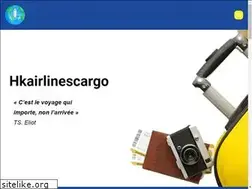 Sites similar to hkairlinescargo.com