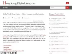 Sites similar to hkdigitalanalytics.com