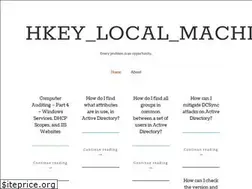 Sites similar to hkeylocalmachine.com