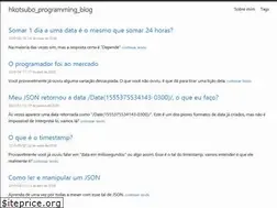 Sites similar to hkotsubo.github.io