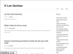 Sites similar to hlasquintas.com