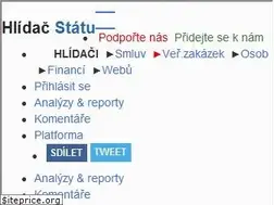 Sites similar to hlidacstatu.cz