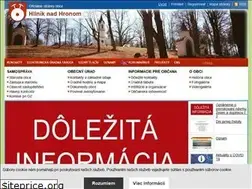 Sites similar to hliniknadhronom.sk