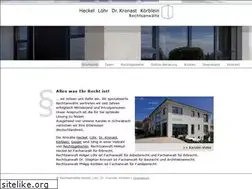 Sites similar to hlkadvoc.de