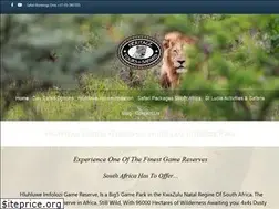 Sites similar to hluhluwegamereserve.com