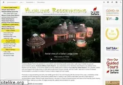 Sites similar to hluhluwereservations.co.za