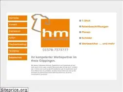 Sites similar to hm-werbetechnik.de