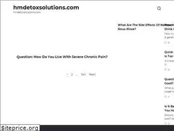 Sites similar to hmdetoxsolutions.com
