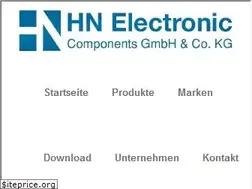 Sites similar to hn-electronic.de