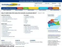 Sites similar to hnhbhealthline.ca