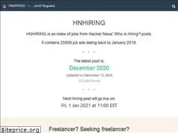 Sites similar to hnhiring.com
