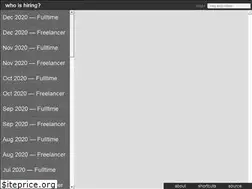 Sites similar to hnhiring.me