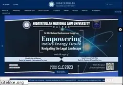 Sites similar to hnlu.ac.in