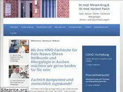 Sites similar to hno-arzt-aachen.de