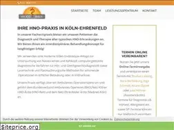 Sites similar to hno-arzt-koeln.de