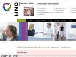 Sites similar to hno-bochum-witten.de