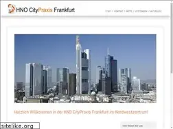 Sites similar to hno-frankfurt-citypraxis.de