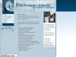 Sites similar to hno-gruenwald.de