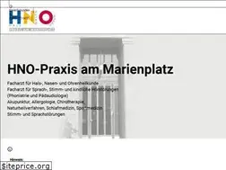 Sites similar to hno-marienplatz.de
