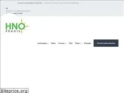 Sites similar to hno-praxis-in-buer.de