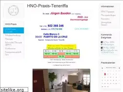 Sites similar to hno-praxis-teneriffa.de