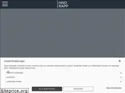 Sites similar to hno-rapp.de
