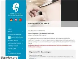 Sites similar to hno-sarnen.ch