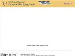 Sites similar to hno-vahle.de