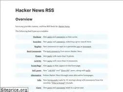Sites similar to hnrss.org