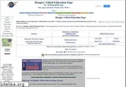 Sites similar to hoagiesgifted.org